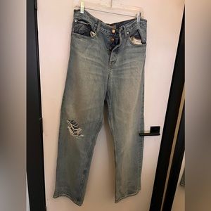 Point Sur Jcrew mom jeans